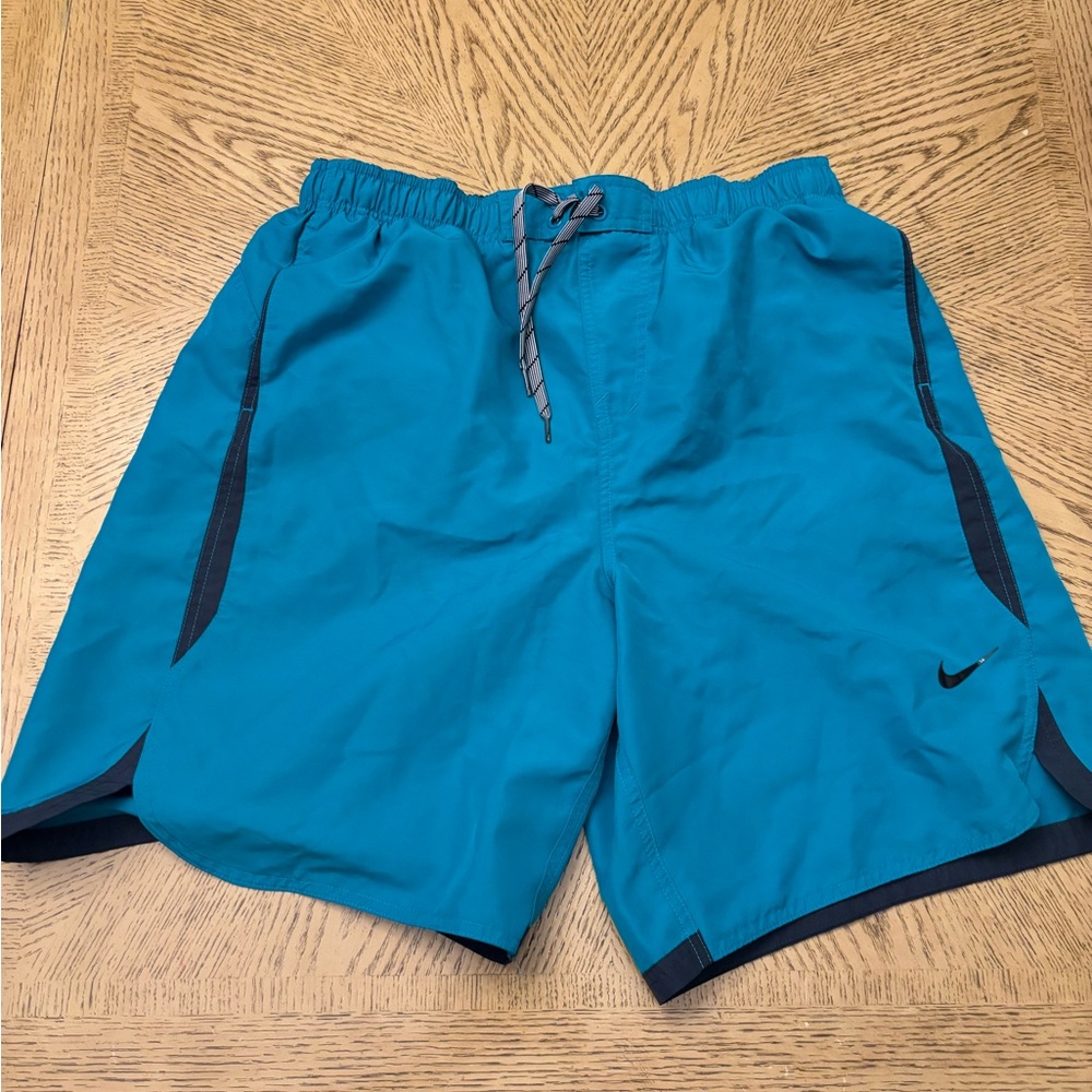 Nike Teal swim shorts size XL